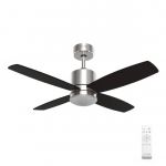 Universal Blue Midi 106i Ventilador de Teto Silencioso com Luz led Inox 106cm