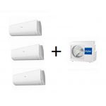 Haier Multi-split 3x1 Gama Flexis Plus R32 C/ Wifi (9000+9000+12000 BTUS)
