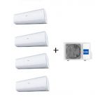 Haier Multi-split 4x1 Gama Flexis Plus R32 C/ Wifi (9000+9000+9000+12000 BTUS)