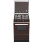 Fogão Zuman 86x52x55cm 4gas But Estufa Fixa Castanho Fq42001ct