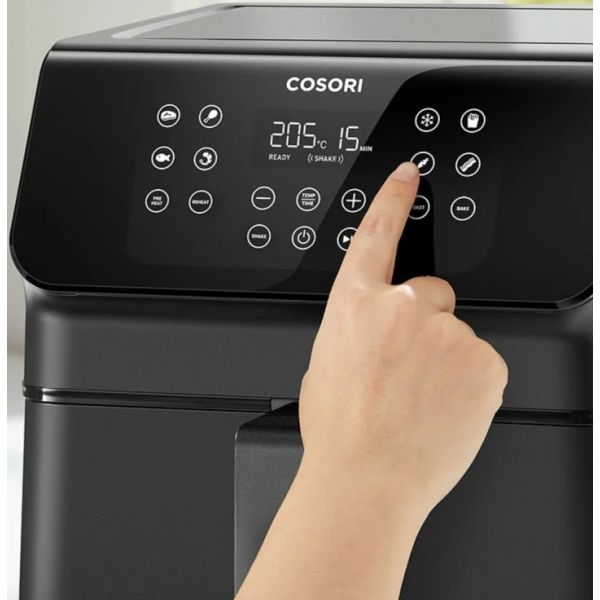 Fritadeira Cosori AirFryer Premium II Chef Edition 6.2L + Pack 50 Papéis Protetores