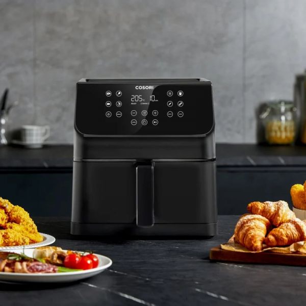 Fritadeira Cosori AirFryer Premium II Chef Edition 6.2L + Pack 50 Papéis Protetores