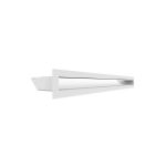 Kratki Grelha de Ventilação Branca Slim 6x60cm