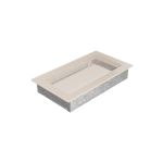 Kratki Grelha de Ventilação Creme 17x30cm