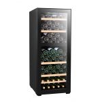 Climadiff Cave de Vinho (108 Garrafas - 2 zonas - Preto) - CEPAGE108DZ