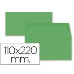 LiderPapel 9 un. Envelopes Americanos 110x220mm 80g Verde - SO66