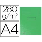 Exacompta Classificador Cartolina Reciclada A4 280g/m2 Verde 50 Unidades