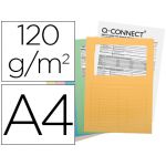 Q-Connect 25 un. Classificadores Cartolina A4 c/ Janela Sortido - KF15249