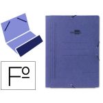 LiderPapel Pasta Folio c/ Elásticos e Bolsa Blue - CG02