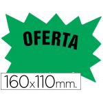 50 un. Etiquetas Marca-preços "Oferta" 160x110mm Neon Verde - M-7-VE