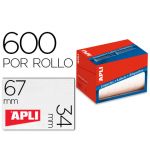 Apli Rolo Etiquetas Adesivas 34x67mm 600 uds. - 1695