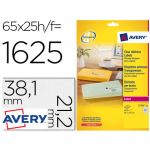 Avery Etiquetas Adesivas Imprimíveis DIN A4 38.1x21.2mm - L7551-25