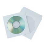 Q-Connect 50 un. Envelopes Papel CD/DVD - KF02206