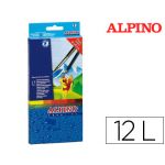 Alpino 12 un. de Cor Aguarela Masats Aqualine - AL 000130