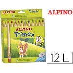 Alpino Lápis de Cores Trimax 12 un.
