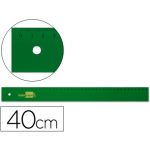 LiderPapel Régua Plástico 40cm Verde - RG04