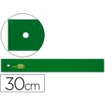 LiderPapel Régua Plástico 30cm Verde - RG02