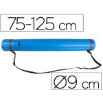 LiderPapel Tubo Porta Desenhos Extensível 125cm Azul