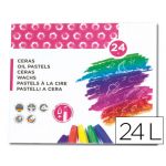 LiderPapel Caixa 24 de Cera + Apara + Porta-ceras - BD03