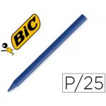 Bic Lápis de Cera Unicolor Azul 25 Un.