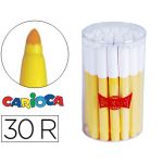 Carioca 30 un. Marcadores Jumbo Amarelo - A52000LM