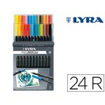 Lyra Caixa 24 Marcadores Aqua Brush Duo - 6521240