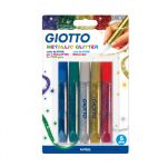 Giotto Marcadores Glitter Glue Metallic 10,5ml 5 un.