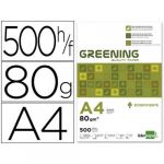 LiderPapel 5 un. Resmas 500 Fls Papel A4 80g Greening - 29591