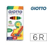 Giotto Marcadores Turbo Color 6 un.