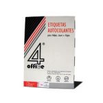 4Office Etiquetas Autocolantes 210x297 100 Fls