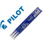 Pilot Recargas p/ Esferográfica Clicker Frixion 0.4mm Azul 3 un. - 119294