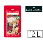 Faber-Castell Caixa Metálica 12 Lápis de Cor - 11 58 44