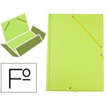 Liderpapel Pasta Elasticos Plástico Folio Aba Cor Verde Pist - CG84