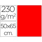 Sadipal Cartolina 50x65cm 230g 10 Un. Vermelho Fluorescente