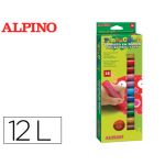 Alpino Lápis de Cera Pintacor Slim 12 un.