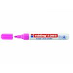 Edding 10 un. Marcadores Thin Liquid Chalk Marker Fluorescent Rosa 4095-0 - 4095-069