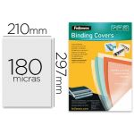 Fellowes PACK100 Front Page Pvc Transparent Crystal A4 180 M - 43859526321
