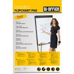 Bi-Office Bloco Flip Chart Quadriculado 650x980mm 55g 20 Fls - FL032503