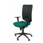 PYC Preto Breathable Mesh Back Cadeira With Verde Seat. o - 8436549394294
