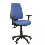 PYC Cadeira Operativa Elche S Azul Claro Braços Ajustáveis