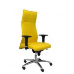 PYC Cadeira Executiva Albacete Tecido Amarelo