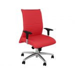 PYC Cadeira Executiva Albacete XL Tecido Vermelho
