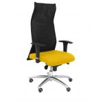 PYC Cadeira Executiva Sahuco Tecido Amarelo