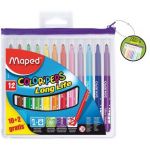 Maped Pack 10+2 Marcadores Color Peps Long Life - MAPED845016