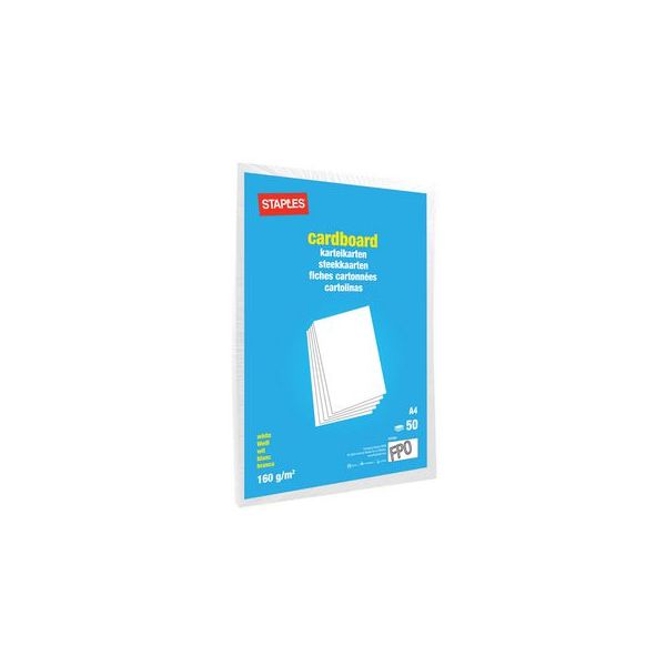 Staples Cartolina A4 Branca 50 Fls 707564 Kuantokusta 6355