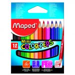 Maped Lápis de Cor Mini Color Peps 12 un. - 832500