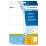 Herma Etiquetas de Endereço Adesivas Permanentes Premium 99,1x38,1mm 25Fls Branco - 5076