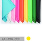 Rolo de Papel Seda 0,5x2m Amarelo