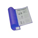 Classificador Plástico Transparente c/ Ferragem Azul Pack 10 Un.