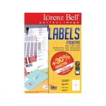 Lorenz Bell Etiquetas Brancas 105x74mm 130Fls - LB3427-1